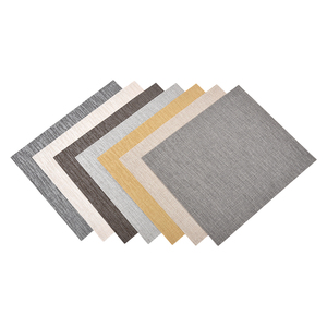 Papier peint vinyle PVC ignifuge moderne et minimaliste, texture tissée subtile, imperméable, facile à nettoyer, pour la maison, la salle de divertissement et la chambre à coucher - Product Image 3