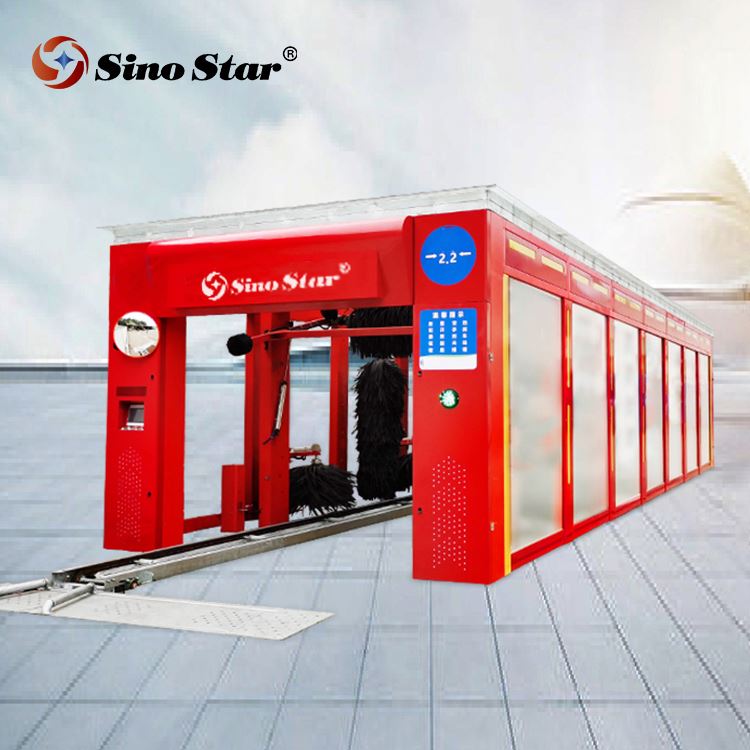 Туннельное оборудование для автомойки лучшего качества, Китай, цена с функцией пены/шампуня