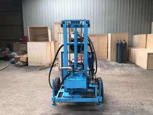 지주안 200m 깊이 유압식 회전식 소형 수중 시추기 소형 휴대용 30HP 디젤 엔진 시추기 간편 조작 1 - Product Image 2