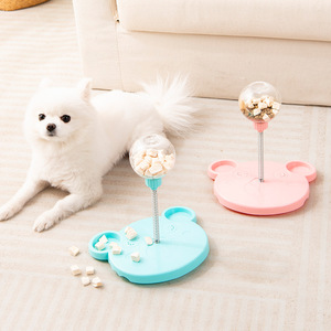 Distributeur de friandises pour animaux de compagnie, jouet interactif en plastique pour chiens et chats avec fonction de distribution de friandises - Product Image 2