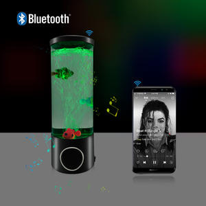 J & R 11 ''Bubble Fish Draadloze Luidsprekerlamp Modern Design Oem/Odm Geluidsmachine En Led Nachtlampje Voor Woonkamer - Product Image 3