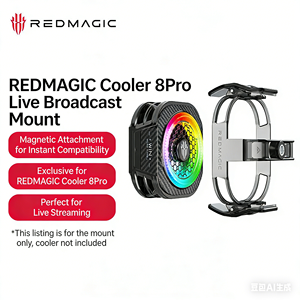 Nubia RedMagic Cooler 8 Pro Radiator Magnetic Smart Ice FunCooler 36W VC Liquid Cooling RGB LED AI <b>Temperature</b> <b>Control</b> - Product Image 1