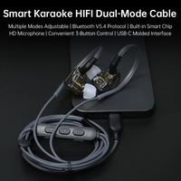 CCA JT1 TYPE C Câble de remplacement audio intra-auriculaire Surveillance en direct Fil K-song DJ Subwoofer Puce V5.4