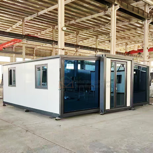 Wing Folding Mobile Demountable Living <b>Container</b> Room Export Double Wing Folding Expansion Room <b>Container</b> Activity Room - Product Image 2