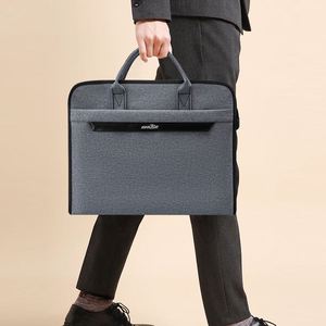 Large Capacity Casual Tote <b>Bag</b> Soft Sided Conference <b>Bags</b> for File Storage Business Briefcase for Men Office Durable Laptop <b>Bag</b> - Product Image 5