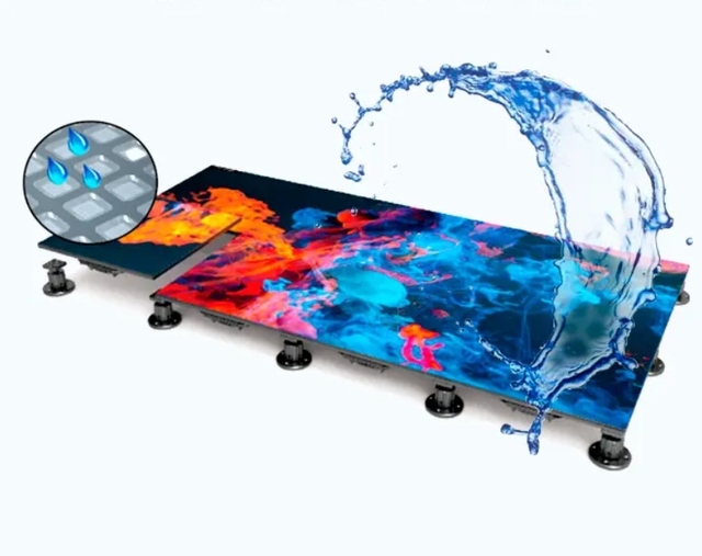 P3.91 P4.81 P6.25 Indoor Outdoor Waterproof Naked Eye 3D Floor Design Led Display Screen Customized Creative Dance Screen