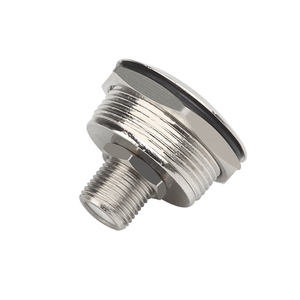 Nhà máy điện phụ kiện C Loại cắm F Đầu kỹ thuật số TV kim loại mặt tấm ổ cắm Kẽm hợp kim thiết bị đầu cuối kết nối - Product Image 6