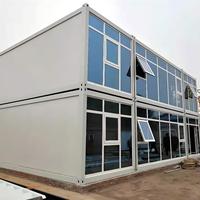 Salle de classe scolaire temporaire et centre de formation modulaire, maison conteneur préfabriquée isolée et démontable