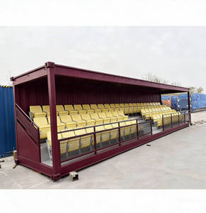 Gradas Resistentes para Estadios de Hockey, Rugby, Fútbol y Otros Deportes, con Respaldo y Techo, Resistentes a la Intemperie - Product Image 2
