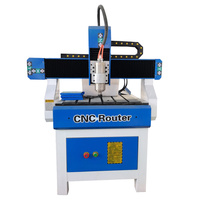 Mesin Router CNC Mini 3 Axis Berkualitas Tinggi Harga Terbaik 600 X 900mm Mach3 untuk Periklanan, Mesin Router Kayu 6090