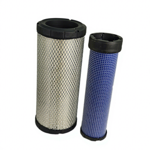 Kit Filter Udara 860130116 860130117 untuk <span class=keywords><strong>XCMG</strong></span> <span class=keywords><strong>Loader</strong></span> <span class=keywords><strong>ZL30G</strong></span> ZL50G LW180 LW300 LW500 - Product Image 1