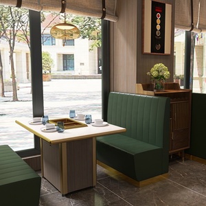 Koreaanse <span class=keywords><strong>Bbq</strong></span> Grill Tafel Restaurant Vierkante Hete Pot Tafel - Product Image 1