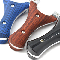 Nouvelle conception de lance-pierre de précision pour la chasse en plein air, durable, ambidextre, pour droitiers/gauchers