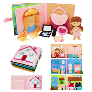 Casa finta gioco Dress up gioco in età prescolare si sentiva occupato <span class=keywords><strong>libro</strong></span> tranquillo apprendimento abilità <span class=keywords><strong>vita</strong></span> <span class=keywords><strong>vita</strong></span> quotidiana della <span class=keywords><strong>vita</strong></span> delle ragazze <span class=keywords><strong>libro</strong></span> occupato per i più piccoli - Product Image 2