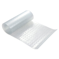 31cmx92cm Tragbare Wasserdichte Waschbare Auto-Haustier-PVC-Klarsicht-Kunststoff-Spikes Anti-Katzen-Kratz-Schutzmatte für Untertür-Teppich