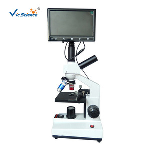 Professional high-definition <b>microscope</b> with constant temperature heating and display screen for viewing pig sperm and eggs, - Product Image 4