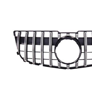 Parrilla Delantera Mercedes-Benz Clase GLK X204 Starry GT, Negra Plateada, Plástico ABS, Compatible con Modelos 2008-2012 - Product Image 2