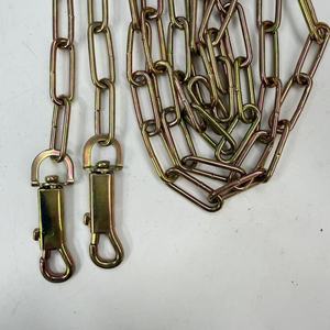 Primary Manufacturer Sturdy <strong>Chain</strong> with Lock Dog Walking Outdoor <strong>Tying</strong> Warehouse Securing <strong>Chain</strong> - Product Image 5