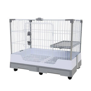 R81 nouvelle grande <span class=keywords><strong>cage</strong></span> à lapin à double tiroir empêche la miction - Product Image 5