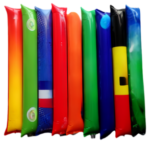 Set de Animación Deportiva Personalizable CZFIT con Palos Inflables, Megafones de Plástico, Aplaudidores de Mano y Accesorios de Banderas Nacionales - Product Image 5