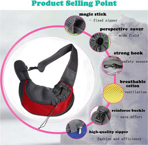 Muestra Gratis, Nueva Bolsa de Transporte para Mascotas, Moderna y Portátil, para Viajes, Invierno, para Perros y Gatos, Tipo Bandolera - Product Image 4