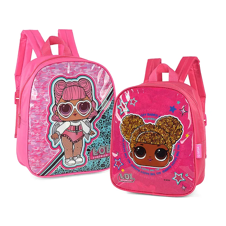 New Fashion Luxury Cute Polyester 420d Mini Children Bookbags Backpack For Kids