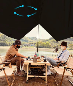 Toldo ligero personalizable para acampar en familia, tienda impermeable Oxford, refugio portátil para Picnic, <span class=keywords><strong>sombra</strong></span>, tiendas de refugio de lona grande - Product Image 3