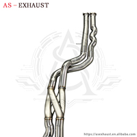 Tuyau intermédiaire en Z à longueur égale pour BMW M3 M4 F80 F82 S55 3.0T SS304, échappement de performance non résonné