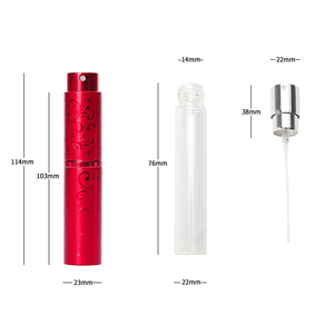 10ml botella de aerosol de Metal de aluminio portátil <span class=keywords><strong>atomizador</strong></span> <span class=keywords><strong>recargable</strong></span> del <span class=keywords><strong>Perfume</strong></span> - Product Image 6