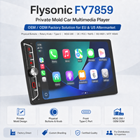 Autoradio Android FYDZ sans fil avec CarPlay et Android Auto, écran IPS 9 pouces avec boutons physiques, Type-C, OEM d'usine