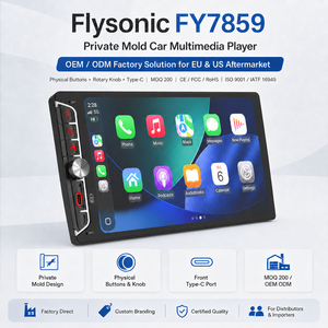 Autoradio Android FYDZ sans fil avec <span class=keywords><strong>CarPlay</strong></span> et Android Auto, écran IPS 9 pouces avec boutons physiques, Type-<span class=keywords><strong>C</strong></span>, OEM d'usine - Product Image 1