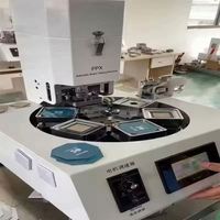 Machine semi-automatique manuelle pour la fabrication d'aimants de réfrigérateur et de badges, en acier inoxydable 304, moteur haute efficacité, garantie 1 an