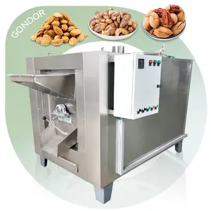 Drum/Pumpkin Nut Cacao Electric Seed High Quality Chestnut Gas Drum Rotary Roaster Roast Machine for Nut