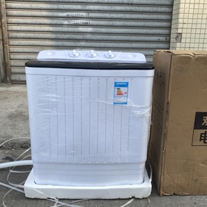 Vente flash : Lave-linge semi-automatique 12 kg, grande capacité, lave-linge domestique, lave-linge à double cuve - Product Image 6