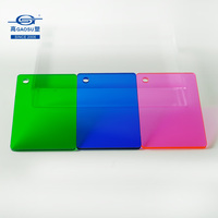 Lámina de Acrílico Fundido de Color Personalizado para Corte Láser y Manualidades, 2.8 mm