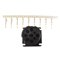 Cable de diagnóstico de coche y camión, montaje de arnés de Cable, conector macho negro, 9 pines, Deutsch J1939