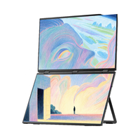 Nouvel écran portable pliable double/triple 15,6 pouces 1080P IPS LCD pour entreprises