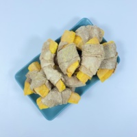 Friandises pour chats riches en protéines, saines pour l'intestin, à base de viande lyophilisée naturelle et de citrouille, vente en gros et achat en vrac
