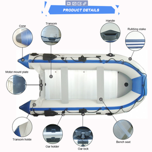 High Quality 0.9 PVC Fishing <strong>Boats</strong> Aluminium Dinghy <strong>Boats</strong> <strong>Big</strong> Fishing <strong>Inflatable</strong> <strong>Boats</strong> - Product Image 5