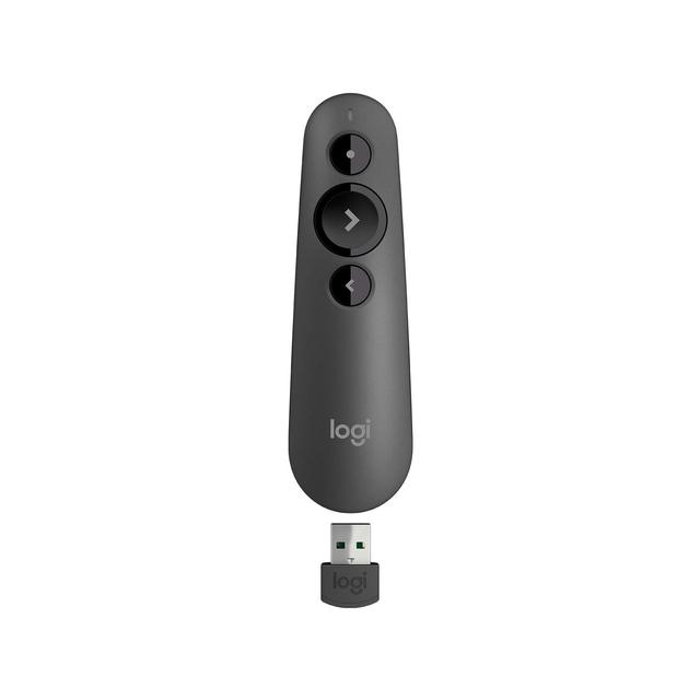 Hot Sell Original for R500 Laser Presentation Pen Remote Clicker Dual Connectivity for USB Wireless Black Red Laser