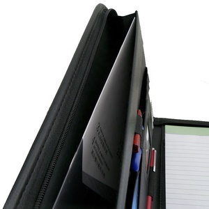Custom Logo PU Leather A4 Business <strong>Portfolio</strong> Bag Customizable Digital Printing Office School Use New Fashion Document <strong>Folder</strong> - Product Image 4