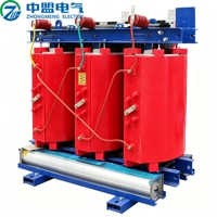 Transformateur triphasé à résine coulée de type sec haute performance et faible perte 630 kVA 10 kV SCB-18, certifié ISO, refroidissement ONAN, sortie 400 V
