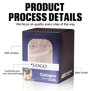 Thiết Kế Mới Biểu Tượng Tùy Chỉnh Làm Mát Không Khí Cửa Sổ Hộp Giấy Bong Bóng Tắm Bom Nến Bao Bì Hộp Với Cửa Sổ - Product Image 3