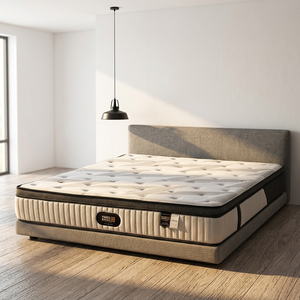 <span class=keywords><strong>Matelas</strong></span> Euro Top petit double qualité professionnelle <span class=keywords><strong>mousse</strong></span> anti-pression, tissu respirant adapté aux petits espaces - Product Image 1