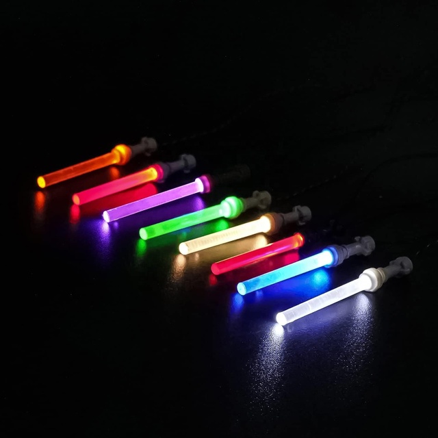 LED Lightsaber USB Powered Light up Saber Space Wars Minifigs Anime Building Block Sets Militaries Sword Guns and Weapons