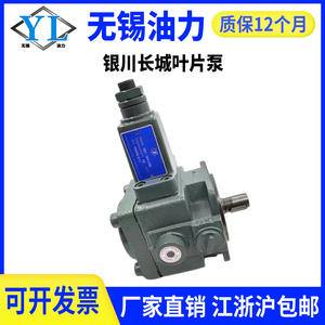 Pompe à palettes Yinchuan Great Wall YBX-10A(V3)20V3VPC-20/VUP-16, pompe hydraulique à déplacement fixe d'occasion - Product Image 5