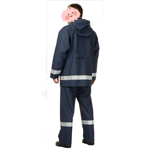 Combinaison <span class=keywords><strong>de</strong></span> <span class=keywords><strong>pluie</strong></span> en PVC épais et durable, réfléchissante, imperméable, <span class=keywords><strong>pour</strong></span> la pêche commerciale, vêtements <span class=keywords><strong>de</strong></span> travail <span class=keywords><strong>pour</strong></span> pêcheurs - Product Image 5