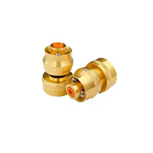 Customized Cheap Good Quality High Pressure Nozzles Spray Gun Brass Garden Water Jet Hose Nozzle