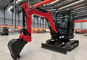 Mini-excavatrice compacte sur chenilles YM 2025 de haute qualité, 2650 kg, moteur importé, pompe hydraulique KYB, attache rapide, haute efficacité - Product Image 2