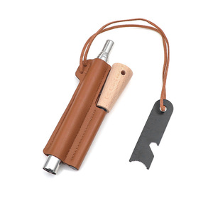 Kit de démarrage de feu avec tube en acier inoxydable et tige de magnésium pour outils de survie en plein air - Product Image 5